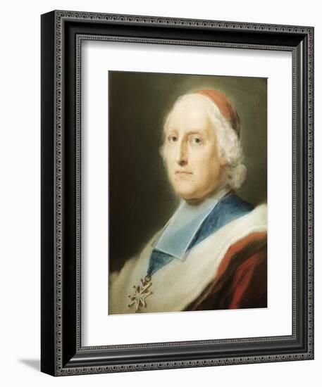 Portrait of Cardinal De Polignac-Rosalba Carriera-Framed Giclee Print