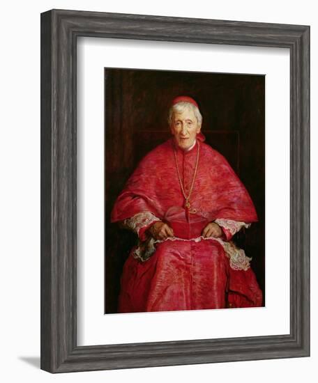 Portrait of Cardinal Newman-John Everett Millais-Framed Giclee Print