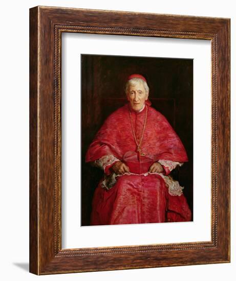 Portrait of Cardinal Newman-John Everett Millais-Framed Giclee Print