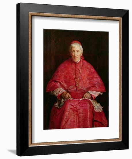 Portrait of Cardinal Newman-John Everett Millais-Framed Giclee Print