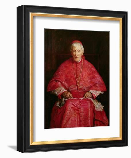 Portrait of Cardinal Newman-John Everett Millais-Framed Giclee Print