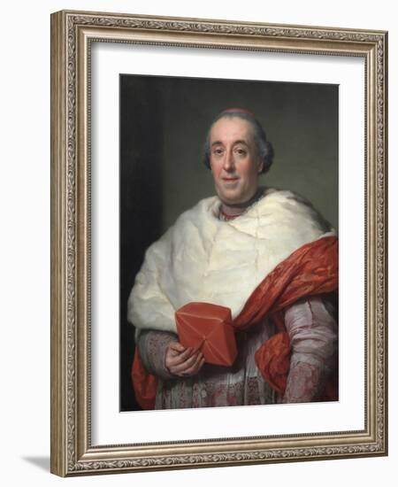 Portrait of Cardinal Zelada, 1773-Anton Raphael Mengs-Framed Giclee Print