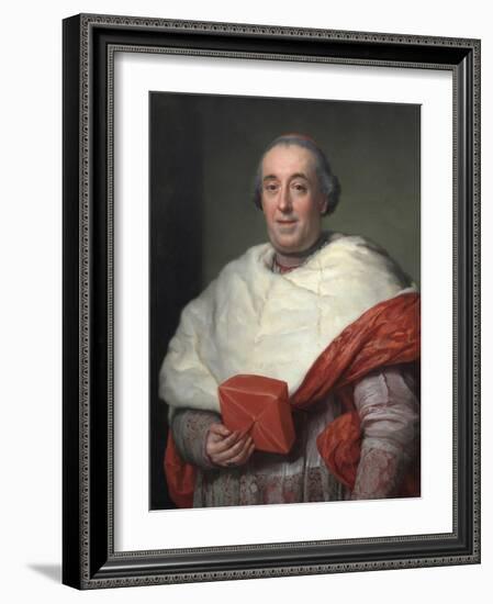 Portrait of Cardinal Zelada, 1773-Anton Raphael Mengs-Framed Giclee Print