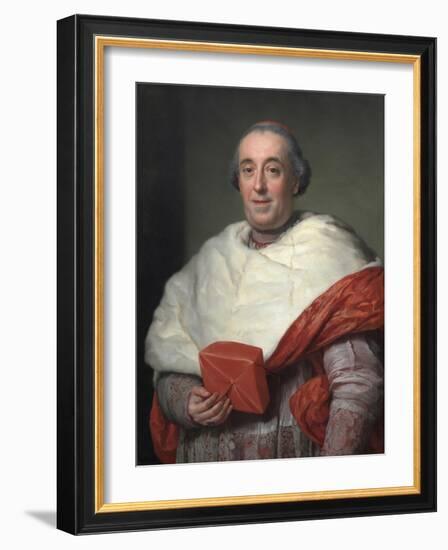 Portrait of Cardinal Zelada, 1773-Anton Raphael Mengs-Framed Giclee Print