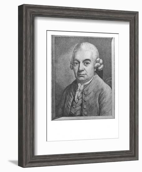 Portrait of Carl Philipp Emanuel Bach-null-Framed Giclee Print