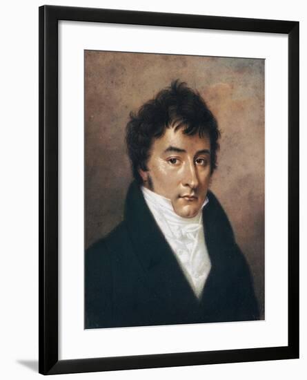 Portrait of Carlo Porta-null-Framed Giclee Print