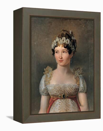 Portrait of Carolina Murat-Wicar Jean-Baptiste-Framed Premier Image Canvas