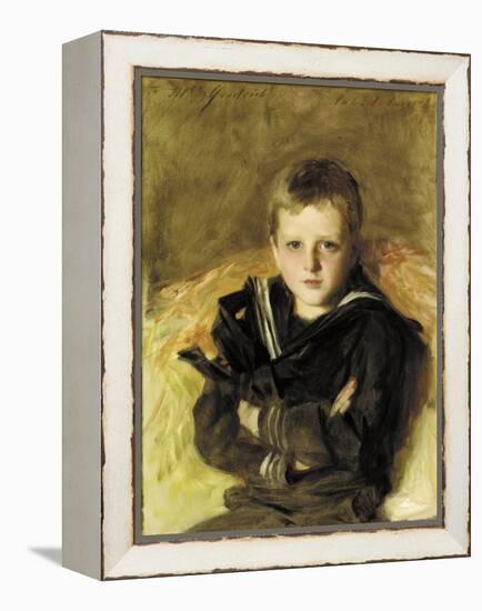 Portrait of Caspar Goodrich-John Singer Sargent-Framed Premier Image Canvas