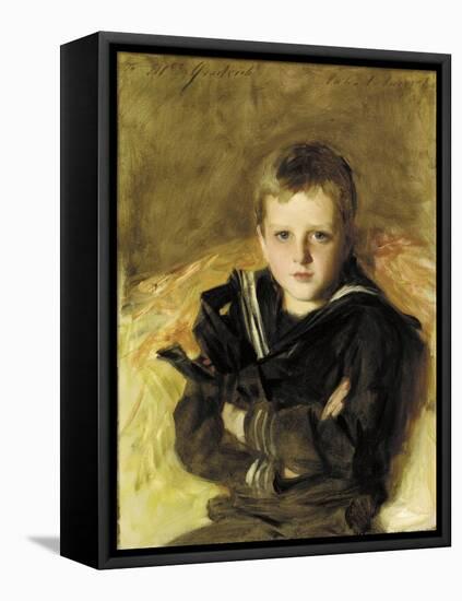 Portrait of Caspar Goodrich-John Singer Sargent-Framed Premier Image Canvas