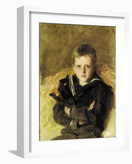 Portrait of Caspar Goodrich-John Singer Sargent-Framed Giclee Print