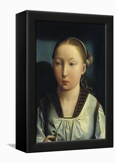 Portrait of Catherine of Aragon, C. 1496-Juan de Flandes-Framed Premier Image Canvas