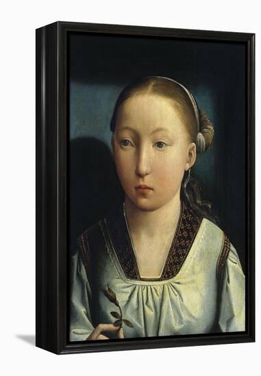 Portrait of Catherine of Aragon, C. 1496-Juan de Flandes-Framed Premier Image Canvas