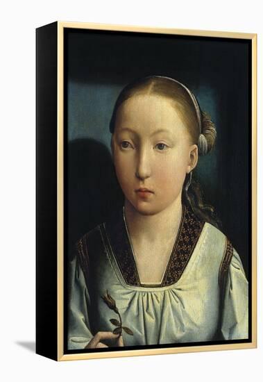 Portrait of Catherine of Aragon, C. 1496-Juan de Flandes-Framed Premier Image Canvas