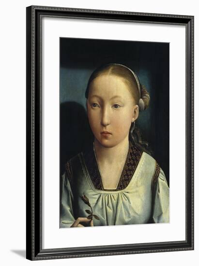 Portrait of Catherine of Aragon, C. 1496-Juan de Flandes-Framed Giclee Print
