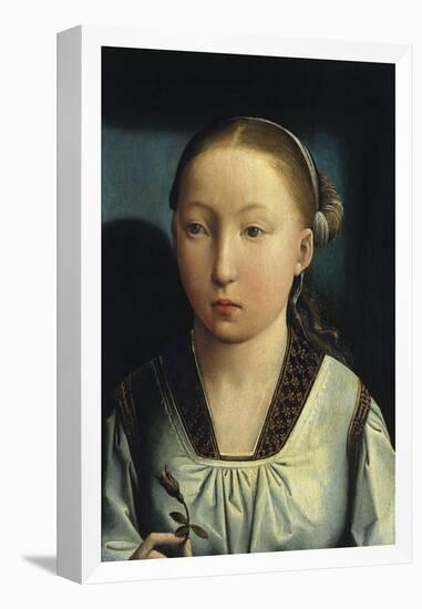 Portrait of Catherine of Aragon, C. 1496-Juan de Flandes-Framed Premier Image Canvas