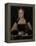 Portrait of Catherine of Aragon, with Her Pet Monkey (Copy after Lucas Horenbou), Ca 1530-null-Framed Premier Image Canvas