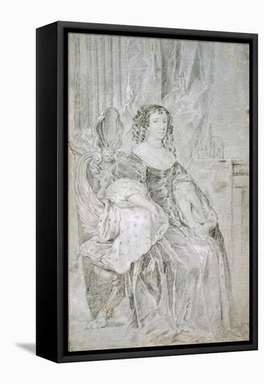 Portrait of Catherine of Braganza (1638-170), 1670S-Sir Peter Lely-Framed Premier Image Canvas