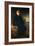 Portrait of Cecil Webb, Seated Full Length, Wearing a Black Coat with a Fur Collar, 1887-John Everett Millais-Framed Giclee Print