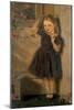 Portrait of Cecily Palgrave, 19th Century-Arthur Hughes-Mounted Giclee Print