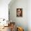 Portrait of Celso Laga-Amedeo Modigliani-Framed Stretched Canvas displayed on a wall