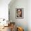 Portrait of Celso Laga-Amedeo Modigliani-Framed Art Print displayed on a wall