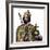 Portrait of Charlemagne (742-814), King of the Franks-French School-Framed Giclee Print