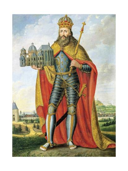 Portrait Of Charlemagne Giclee Print Art Com Portrait Of Charlemagne Giclee Print Art Com