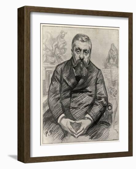 Portrait of Charles Alexandre Dupuy (1851-1923), French statesman-Charles Paul Renouard-Framed Giclee Print