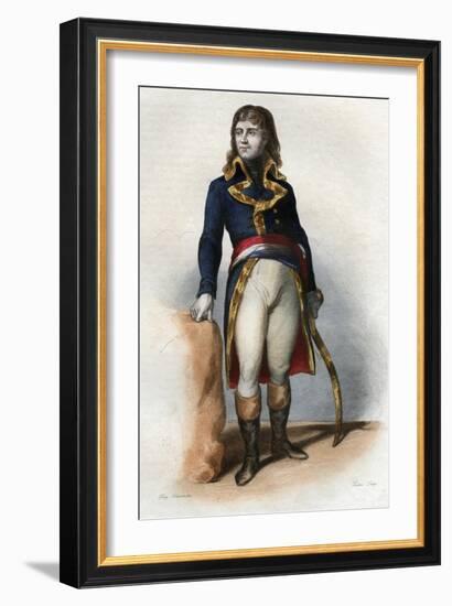 Portrait of Charles Antoine Desaix de Veygoux (1768-1800), French general-French School-Framed Giclee Print