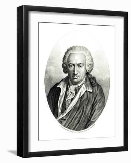 Portrait of Charles Bonnet-null-Framed Giclee Print