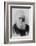 Portrait of Charles Darwin-null-Framed Art Print