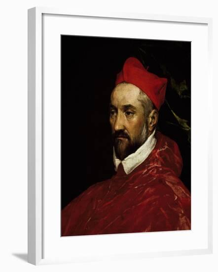 Portrait of Charles De Guise, Cardinal of Lorraine-null-Framed Giclee Print