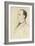 Portrait of Charles Francis Bell, 1913 (Coloured Crayons on a Pale Ochre Preparation)-William Strang-Framed Giclee Print