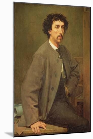 Portrait of Charles Garnier, a Friend of the Artist, 1868-Paul Baudry-Mounted Giclee Print