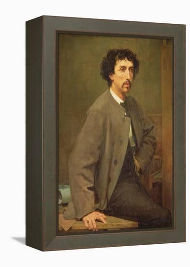 Portrait of Charles Garnier, a Friend of the Artist, 1868-Paul Baudry-Framed Premier Image Canvas