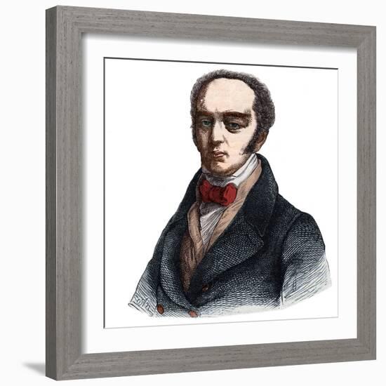 Portrait of Charles Grey, 2nd Earl Grey (1764-1845) English Whig (Liberal) politician-French School-Framed Giclee Print