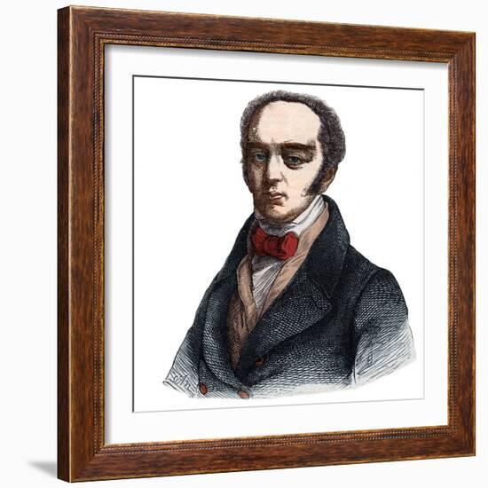 Portrait of Charles Grey, 2nd Earl Grey (1764-1845) English Whig (Liberal) politician-French School-Framed Giclee Print