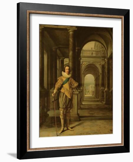 Portrait of Charles I, King of England, Scotland and Ireland, 1626-27-Daniel Mytens-Framed Giclee Print