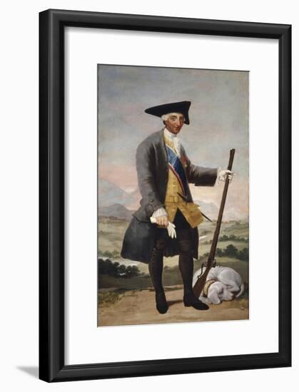 Portrait of Charles III, King of Spain, C. 1787-Francisco de Goya-Framed Giclee Print