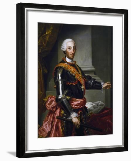 Portrait of Charles III of Bourbon-null-Framed Giclee Print