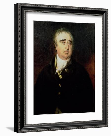 Portrait of Charles James Fox (1749-1806)-Thomas Lawrence-Framed Giclee Print