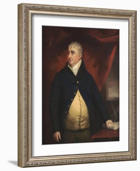 Portrait of Charles James Fox-Sir Henry Raeburn-Framed Giclee Print