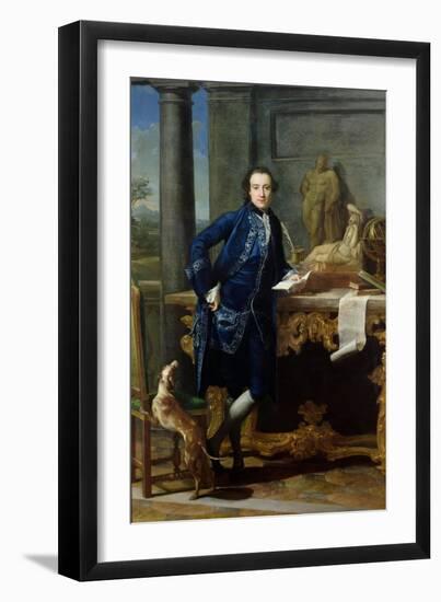 Portrait of Charles John Crowle (1738-1811) of Crowle Park, circa 1761-62-Pompeo Batoni-Framed Giclee Print