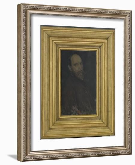 Portrait of Charles Lang Freer, 1902-03 (Oil on Wood Panel)-James Abbott McNeill Whistler-Framed Giclee Print