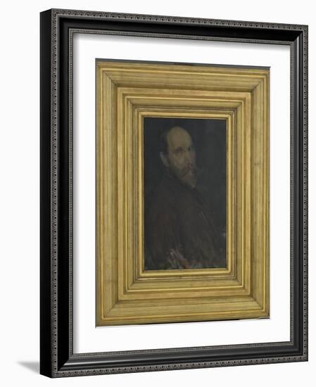 Portrait of Charles Lang Freer, 1902-03 (Oil on Wood Panel)-James Abbott McNeill Whistler-Framed Giclee Print