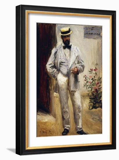 Portrait of Charles Le Coeur, 1874-Pierre-Auguste Renoir-Framed Giclee Print