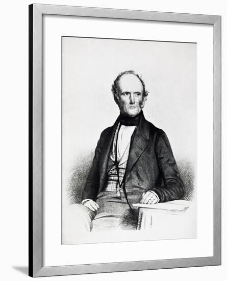 Portrait of Charles Lyell-null-Framed Giclee Print