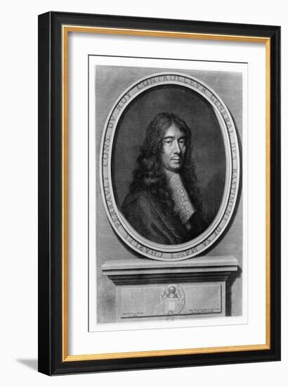 Portrait of Charles Perrault-Etienne Baudet-Framed Giclee Print