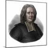 Portrait of Charles Rollin (1661-1741) French historian and educator-French School-Mounted Giclee Print