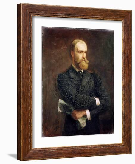 Portrait of Charles Stewart Parnell (1846-91) 1892-Sydney Prior Hall-Framed Giclee Print